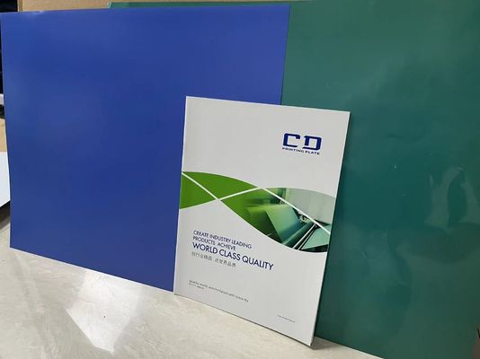 Plaque d'impression thermique CTP à couche unique avec impression commerciale