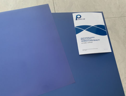 Plaque offset aluminium avec largeur de bobine maximale de 1350 mm pour une fabrication de plaques précise