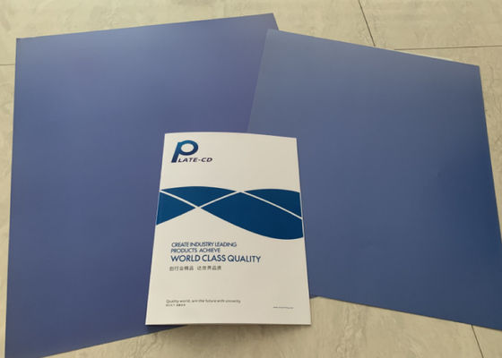 1650 mm Plaque CTP thermique bleue pour l'impression offset 25 ± 5s Développement