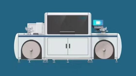 Vitesse d'impression maximale 600/1200 dpi, 100 m/min, presse d'impression numérique utilisant de l'encre pigmentaire à base d'eau et une interface d'opération visuelle pour une impression améliorée