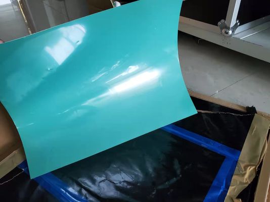 Plaques d'impression aluminium CTP UV, épaisseur 0,15 mm, revêtement vert pour imagerie claire
