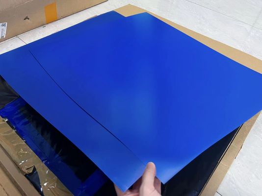 Forte durabilité 0,3 mm Plaque d'impression CTCP bleue environnementale pour une impression offset de haute qualité
