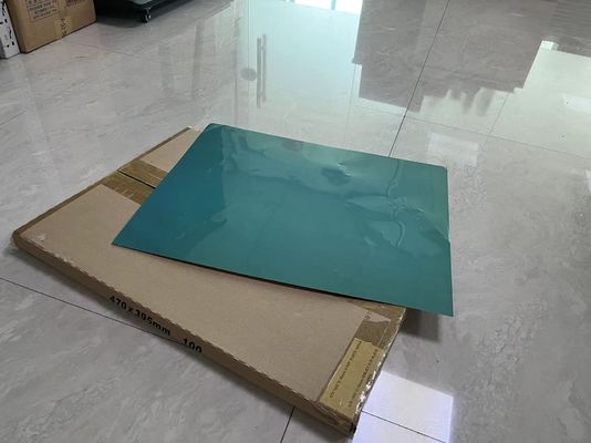 Plaque d'impression PS verte à couche unique personnalisée pour machine d'impression offset