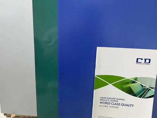 Plaque CTP Éco-Responsable Sans Développement Avec 0.15mm-0.30mm Et Imagerie Basse Énergie de 130-150mJ/m² Pour l'Impression Durable