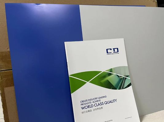 Plaque CTP Éco-Responsable Sans Développement Avec 0.15mm-0.30mm Et Imagerie Basse Énergie de 130-150mJ/m² Pour l'Impression Durable