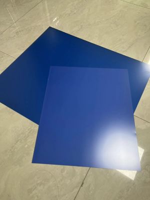 0Épaisseur.15 mm Plaque d'impression CTCP bleue à couche unique avec une bonne compatibilité pour l'impression offset