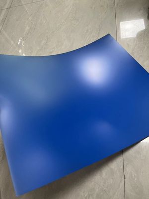 0Épaisseur.15 mm Plaque d'impression CTCP bleue à couche unique avec une bonne compatibilité pour l'impression offset