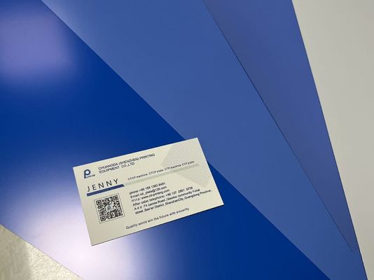110-130 Mj/Cm2 Énergie d'exposition Plaque CTP thermique Pour 25±5s Temps de développement
