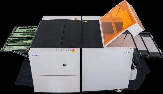 Machine de fabrication de plaques à haute vitesse 220V CTP avec système de chargement semi-automatique/automatique