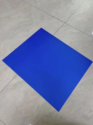 Plaque d'impression CTCP en aluminium positif bleu personnalisée d'une épaisseur de 0,15 mm pour l'impression de journaux