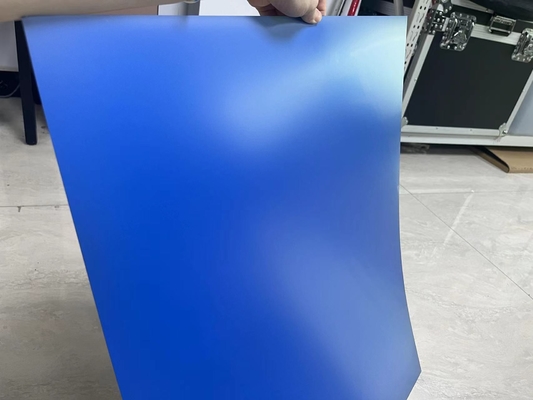 Plaque CTP thermique monocouche en aluminium bleu avec une sensibilité de 110 à 130 mj/cm2 745*605 mm