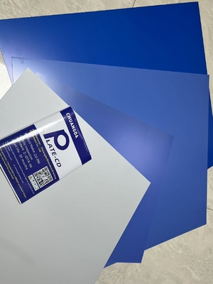 0Plaque thermique CTP bleue de 30 mm avec taille de production maximale 1650*1450 mm