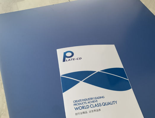 Plaque thermique CTP 1650x1450 mm en aluminium pour l'impression offset