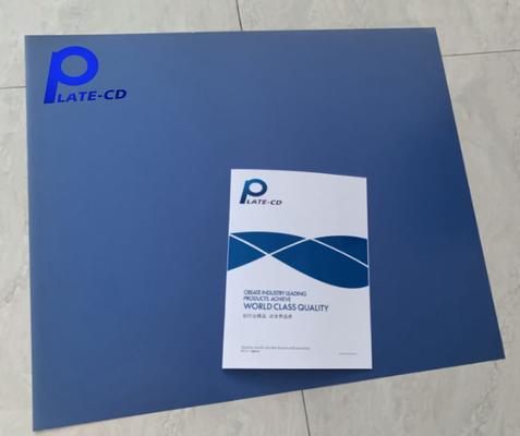 Plaques d'impression CTCP avec 120-140mJ/cm2 d'énergie laser et de style positif pour l'impression offset