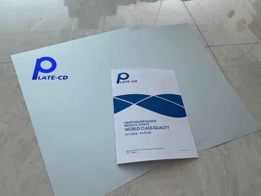 Plaques d'impression sans développement CTP sans développeur épaisseur 0,15 mm / 0,30 mm largeur maximale de bobine 1350 mm